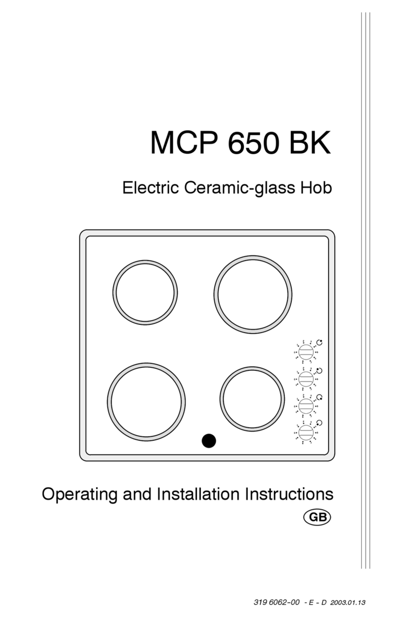 Moffat MCP650BK User manual
