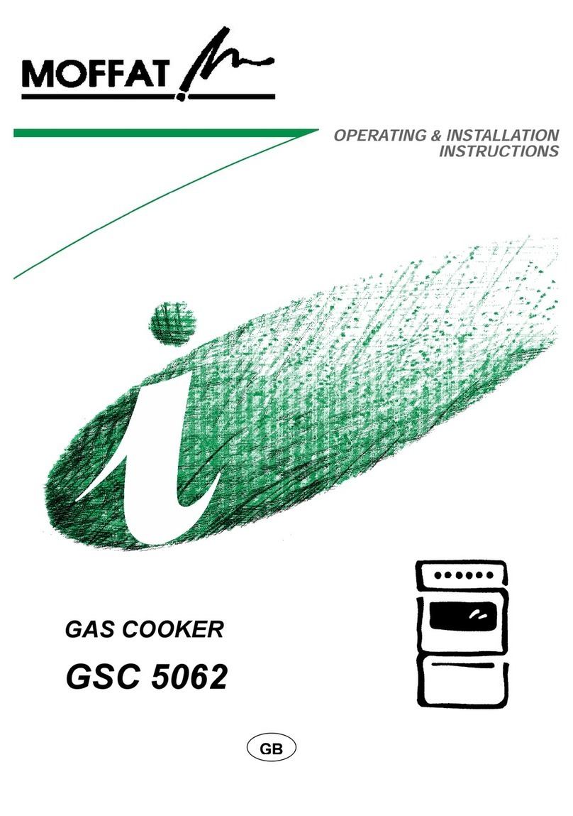 Moffat GSC5062S Product guide