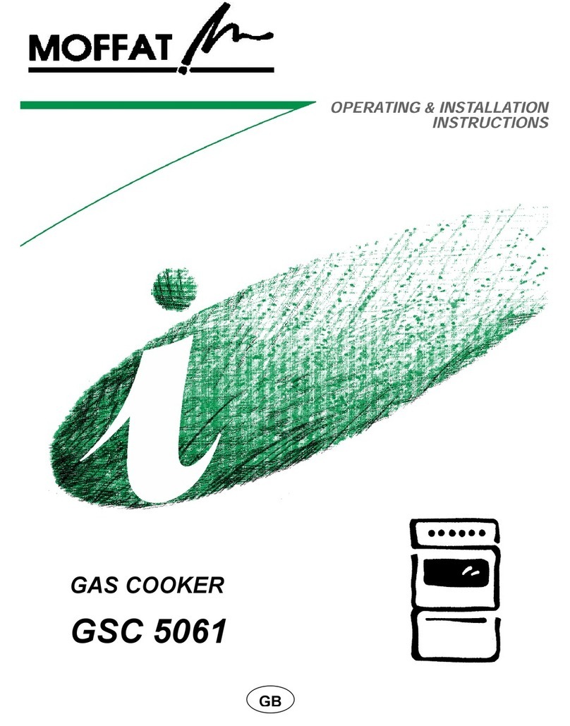 Moffat GSC5061S Product guide