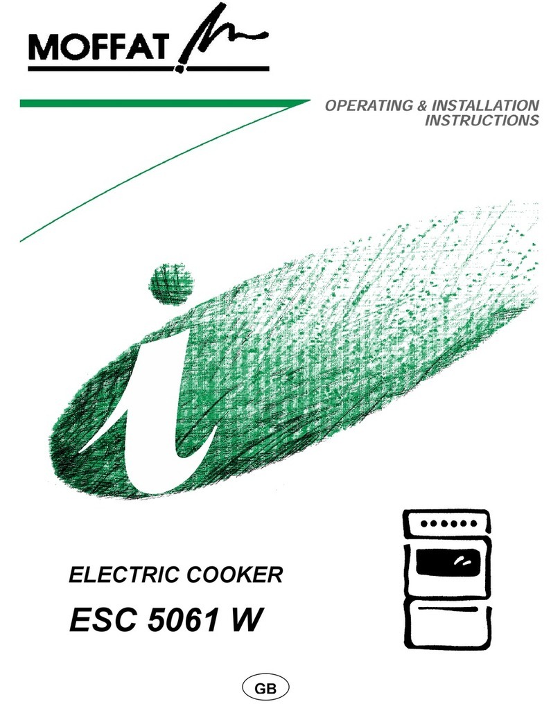 Moffat ESC5061B Product guide