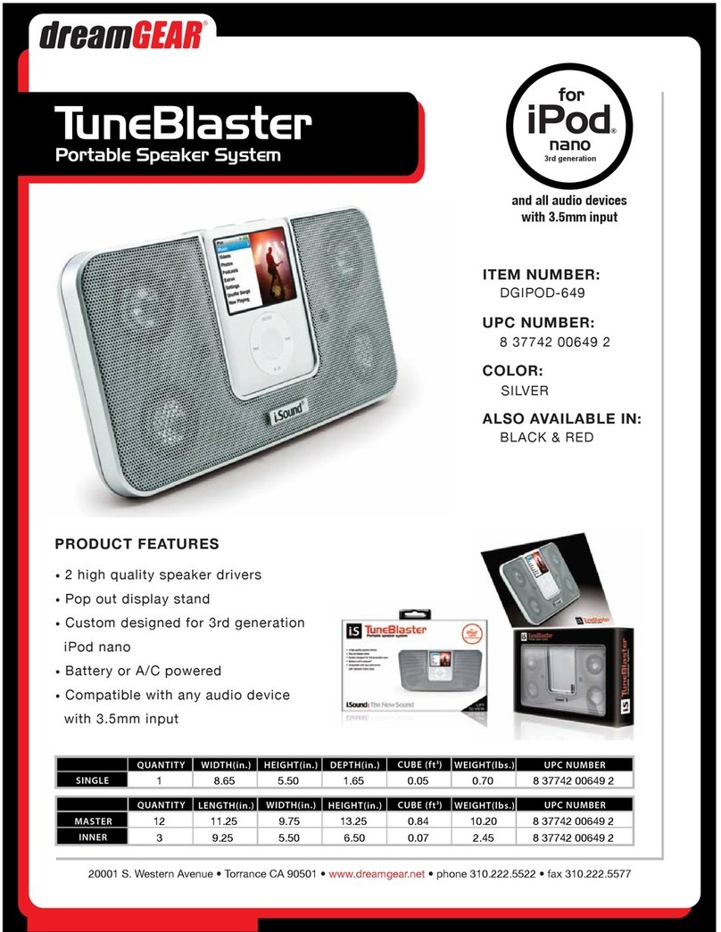 I.SOUND TUNE BLASTER Product features