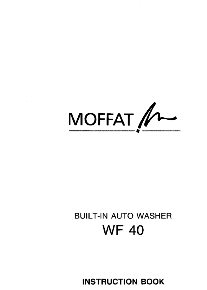 Moffat WF40B User manual Moffat WF40B User manual