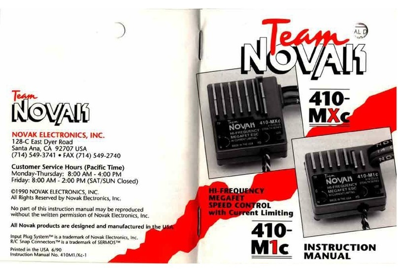 NOVAK 410-M1C User manual