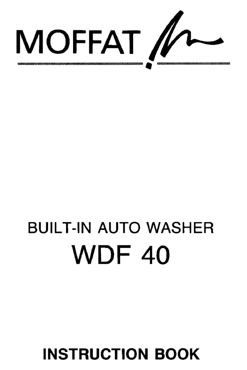 Moffat WDF40B Instruction book