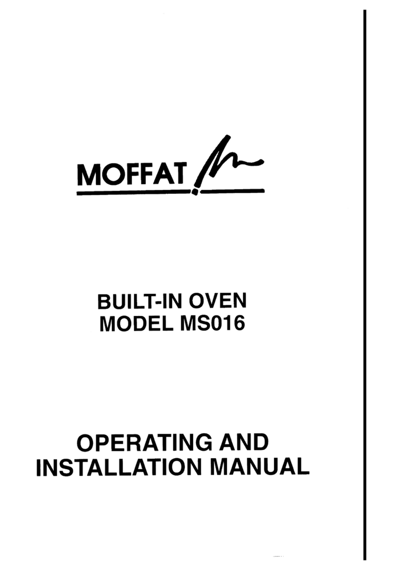 Moffat MSO16B Specification sheet