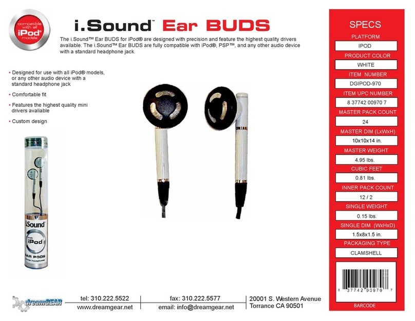 I.SOUND EAR BUDS User manual