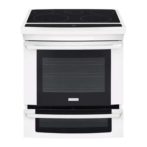 Electrolux EW30ES65GS - 30" Slide-In Electric Range Installation instructions