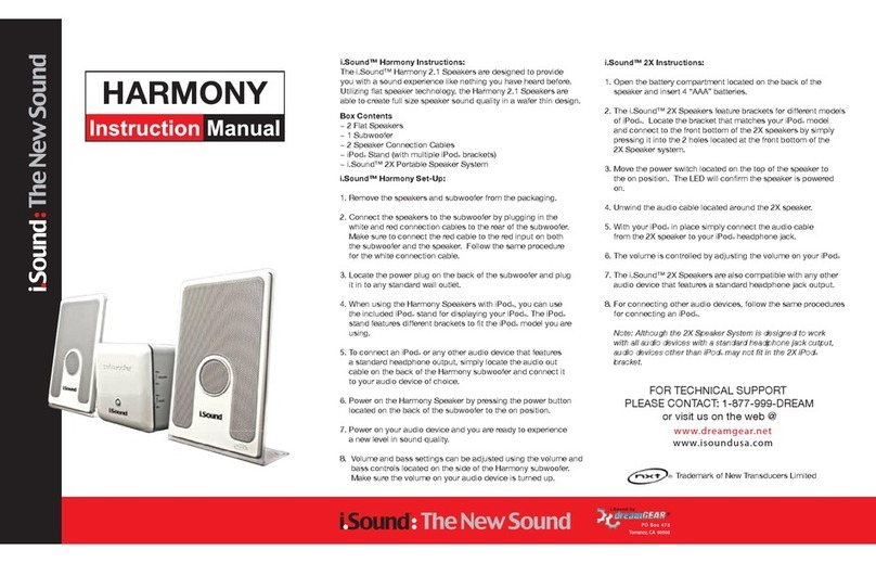 I.SOUND HARMONY manual