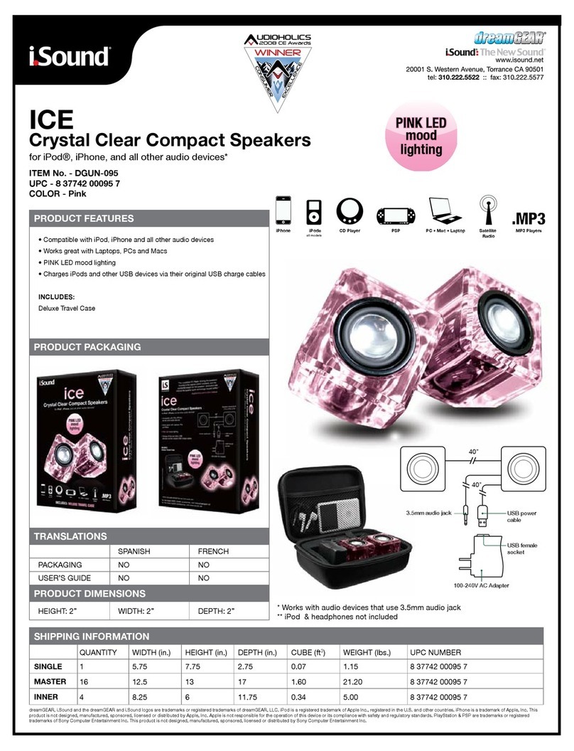 I.SOUND ICE datasheet