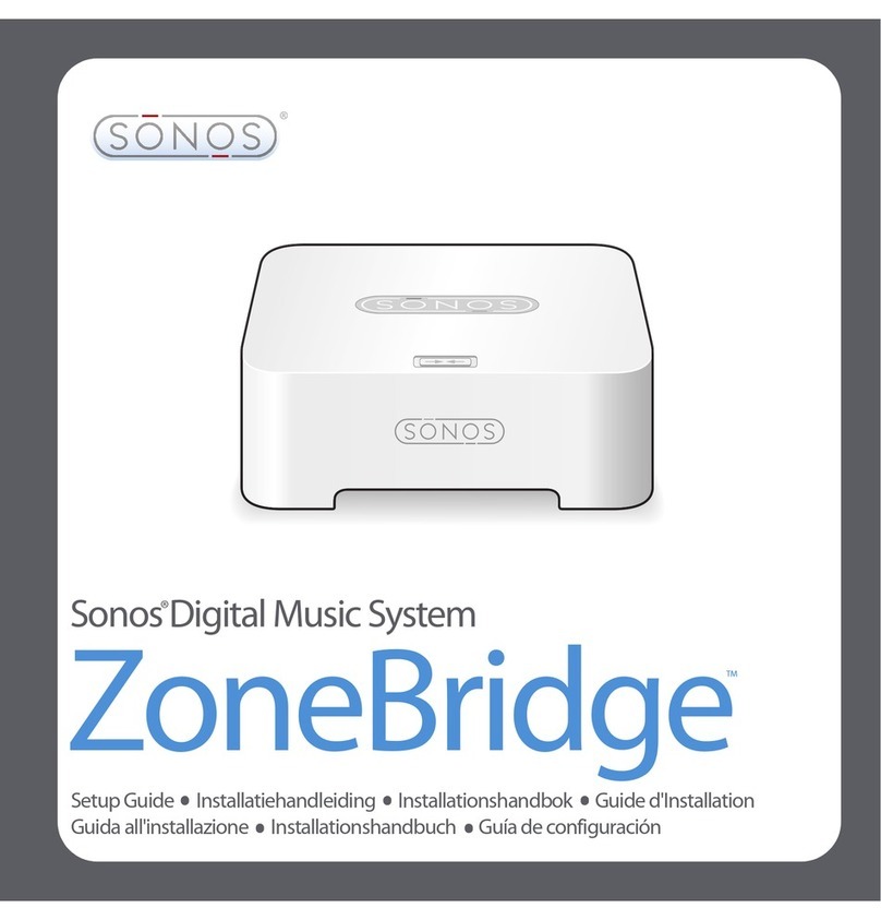 Sonos BR100 Setup guide