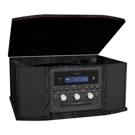 Teac GF-550 User manual