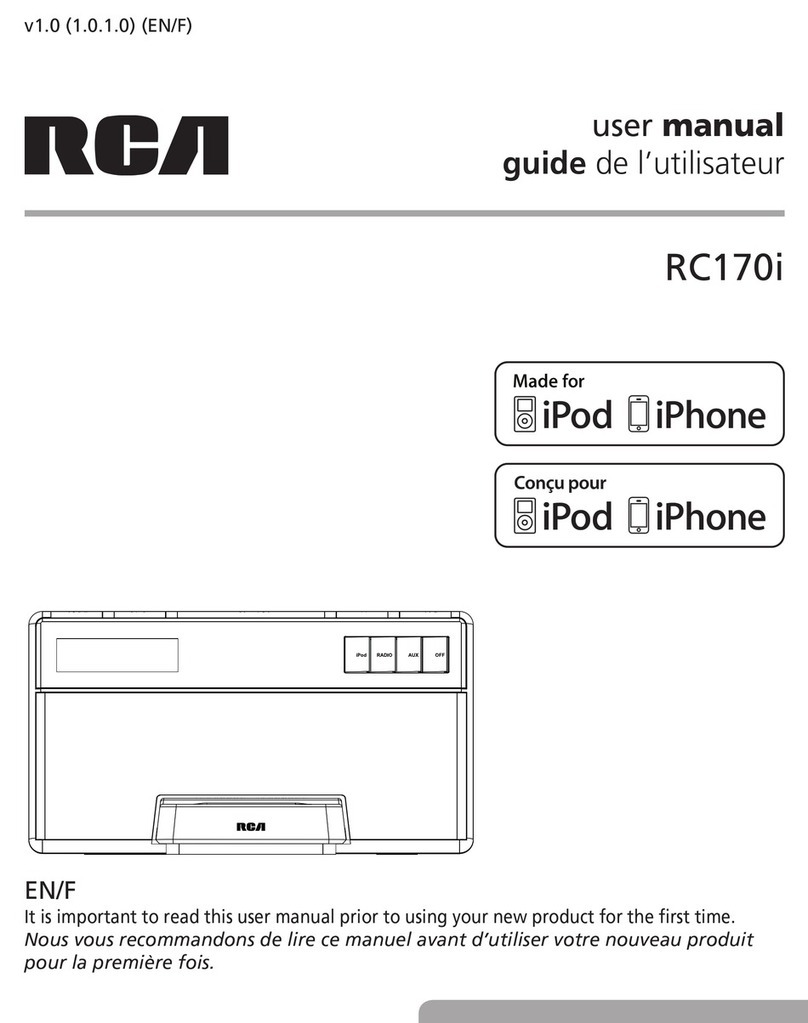 RCA RC170i user manual