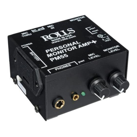 Rolls PM55 manual