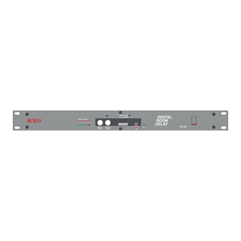 Rolls RD1024 User manual