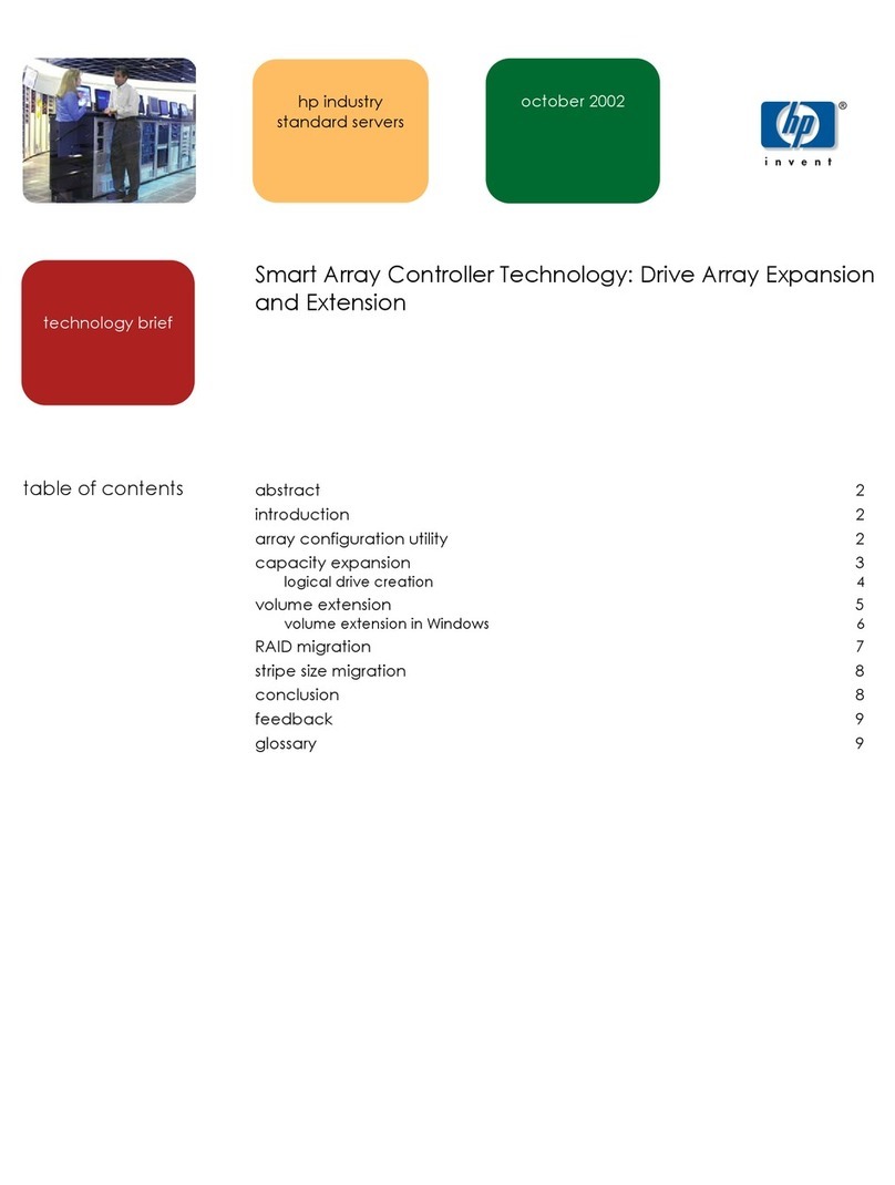 HP 127695-B21 - Smart Array 431 RAID Controller User manual