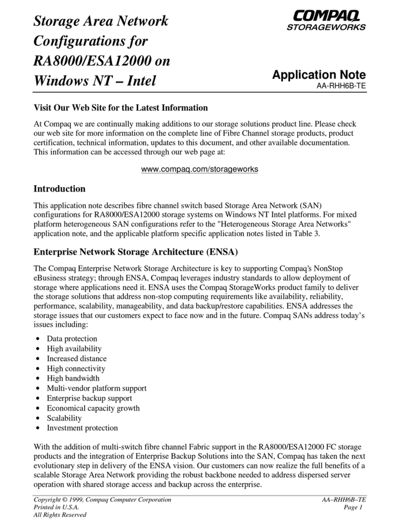 Compaq 295242-B21 - RAID Controller - UW SCSI 40... Quick guide