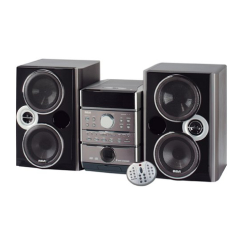 RCA RS2302 - Neo-5 CD Shelf System User manual