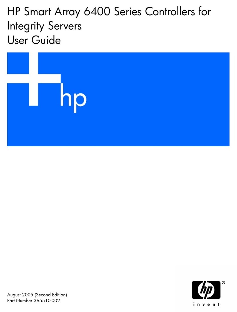 HP 273914-B21 - Smart Array 6404/256 RAID... User manual