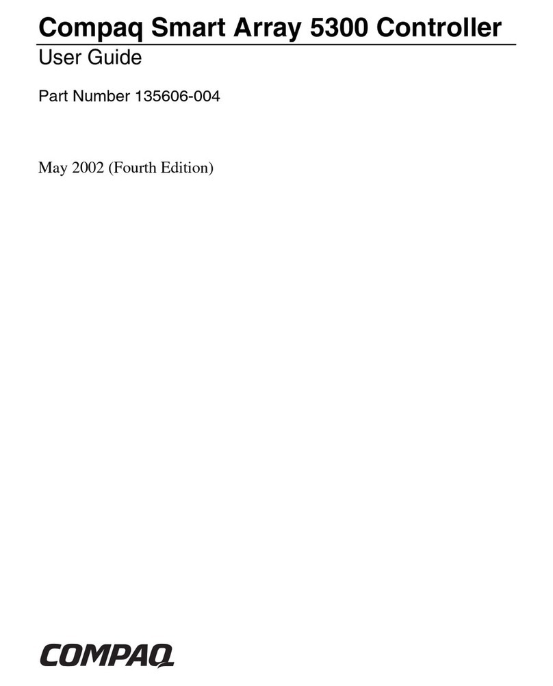 Compaq 166207-B21 - Smart Array 5302/32 RAID... user guide