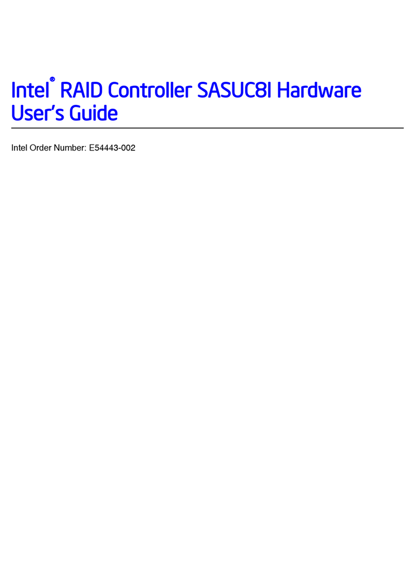 Intel SASUC8I - RAID Controller Installation manual