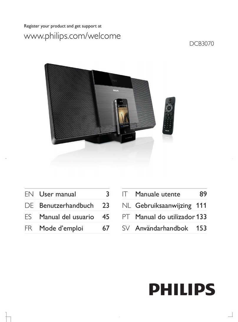 Philips DCB3070/10 User manual