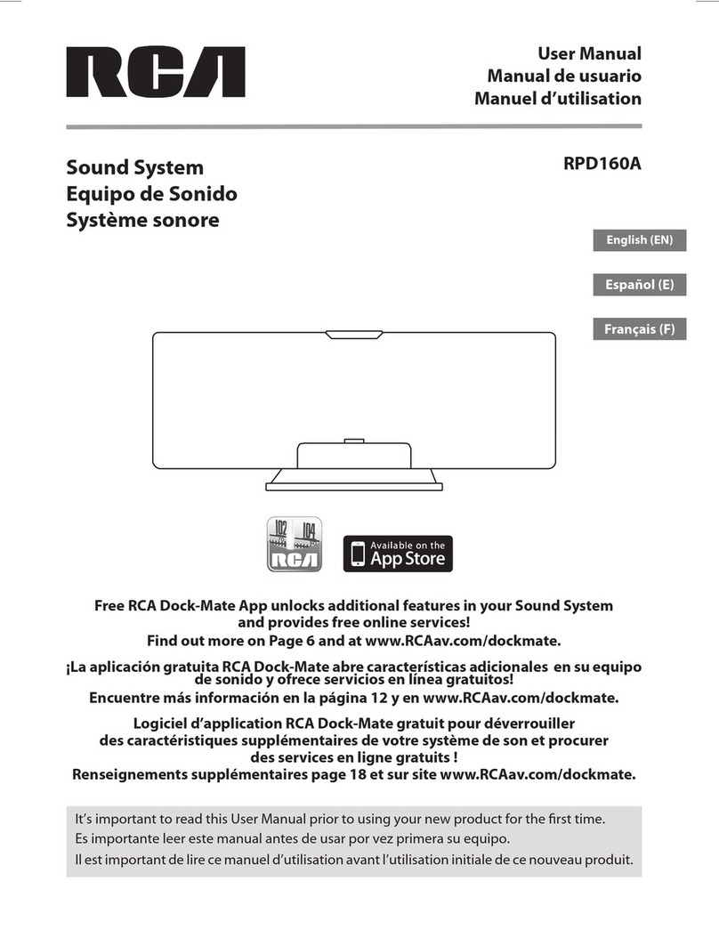 RCA RPD160A User manual