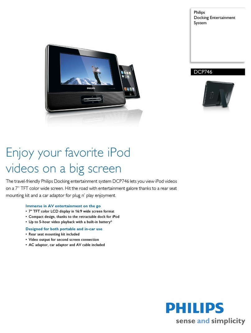 Philips DCP746 User manual Philips DCP746 User manual