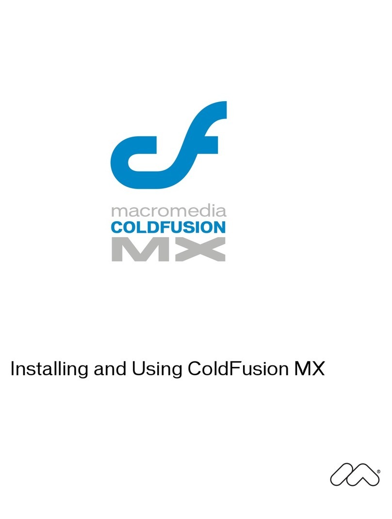 MACROMEDIA COLDFUSION MX 61 - CONFIGURING AND ADMINISTERING COLDFUSION... Guide