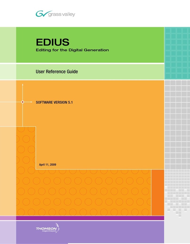 GRASS VALLEY EDIUS VERSION 5.1 Product information sheet