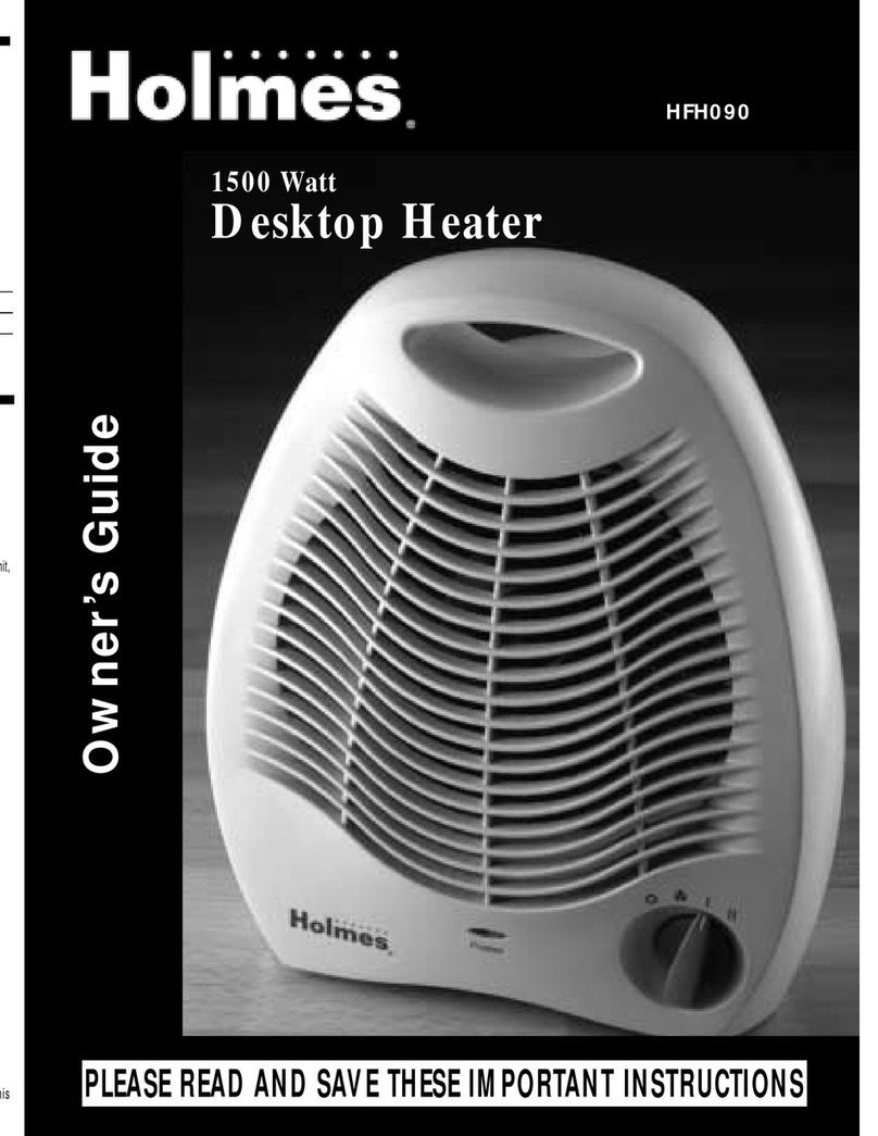 Holmes HFH090 User manual