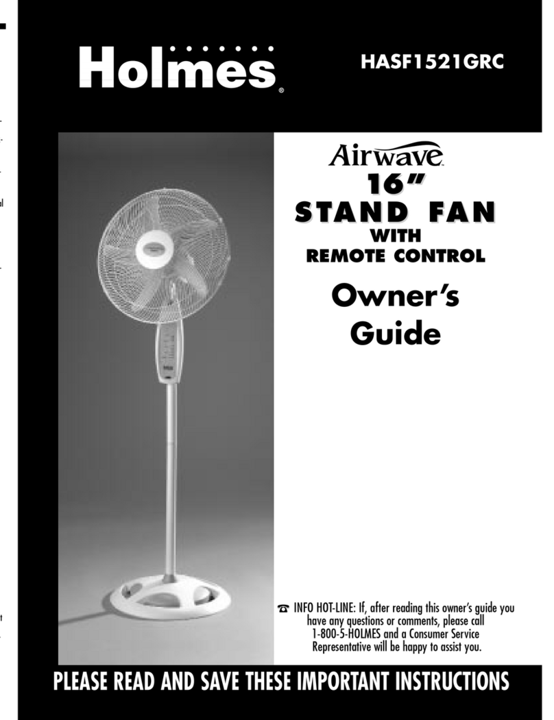 Holmes Airwave HASF1521GRC owner's guide