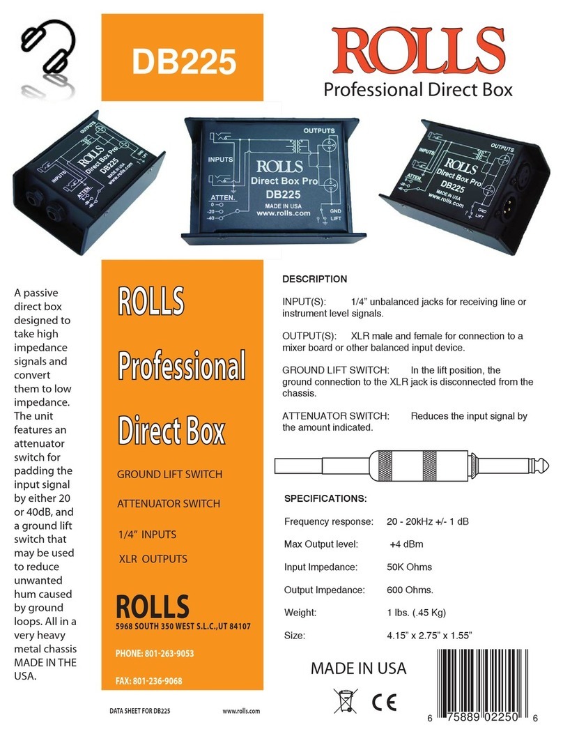 Rolls DB225 datasheet