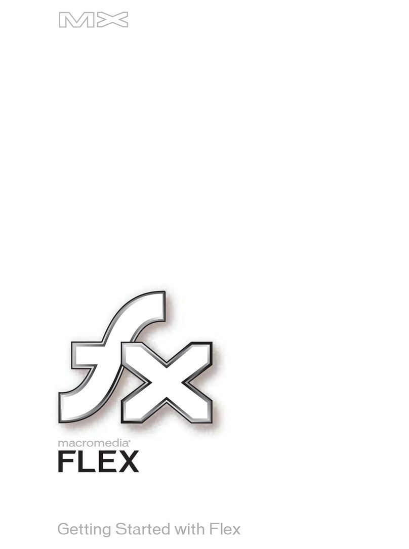 MACROMEDIA FLEX-GETTING STARTED WITH FLEX User manual