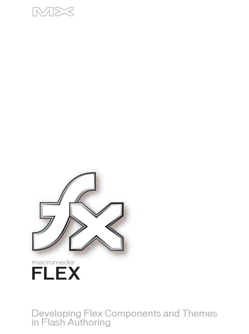 MACROMEDIA FLEX - DEVELOPING COMPONENTS AND THEMES User manual