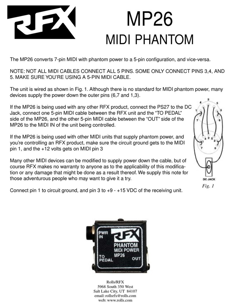 Rolls MP26 manual