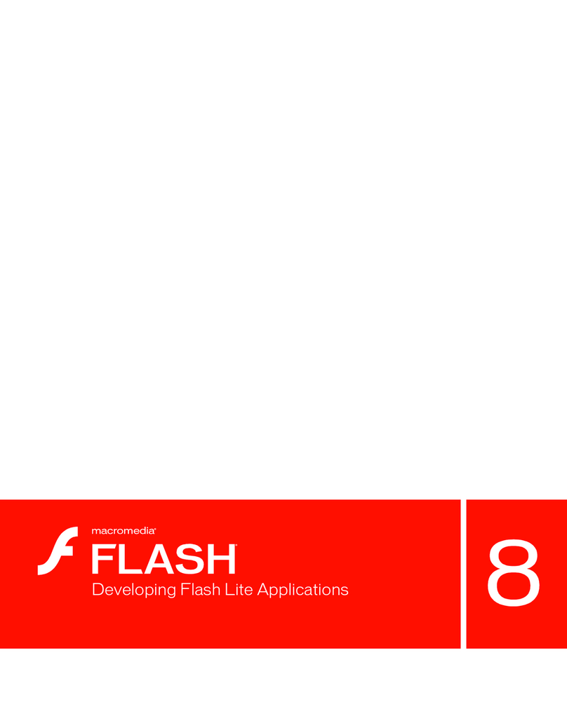 MACROMEDIA FLASH 8-DEVELOPING FLASH LITE 2.X User manual MACROMEDIA FLASH 8-DEVELOPING FLASH LITE 2.X User manual