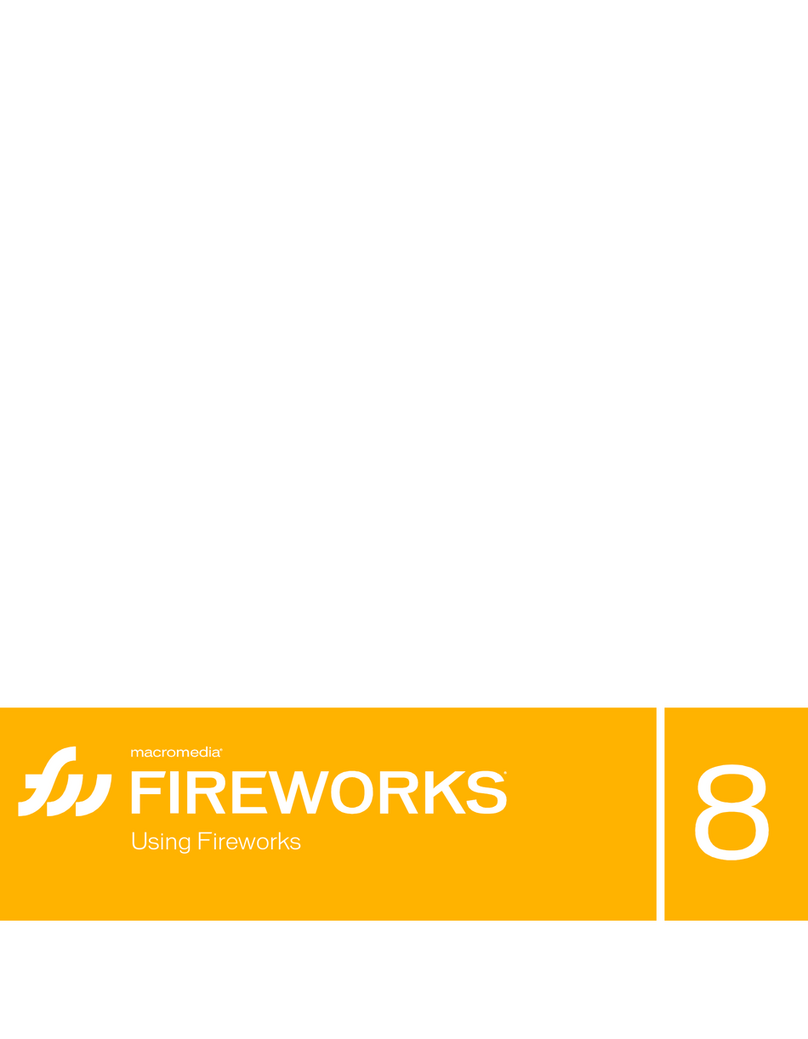 MACROMEDIA FIREWORKS 8-USING FIREWORKS Mounting instructions