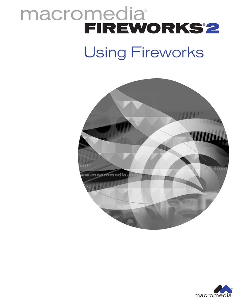 MACROMEDIA FIREWORKS 2-USING FIREWORKS Mounting instructions