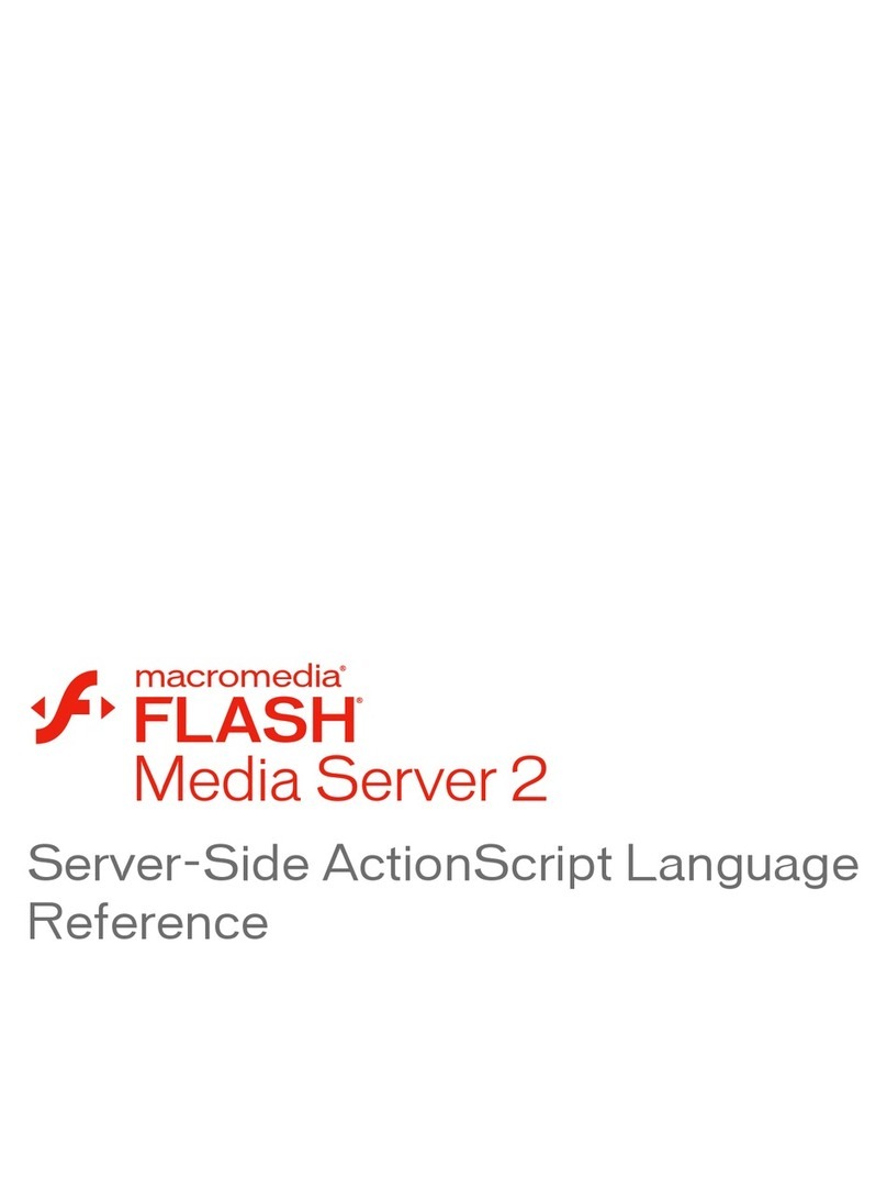 MACROMEDIA FLASH MEDIA SERVER 2-SERVER-SIDE ACTIONSCRIPT... Service manual