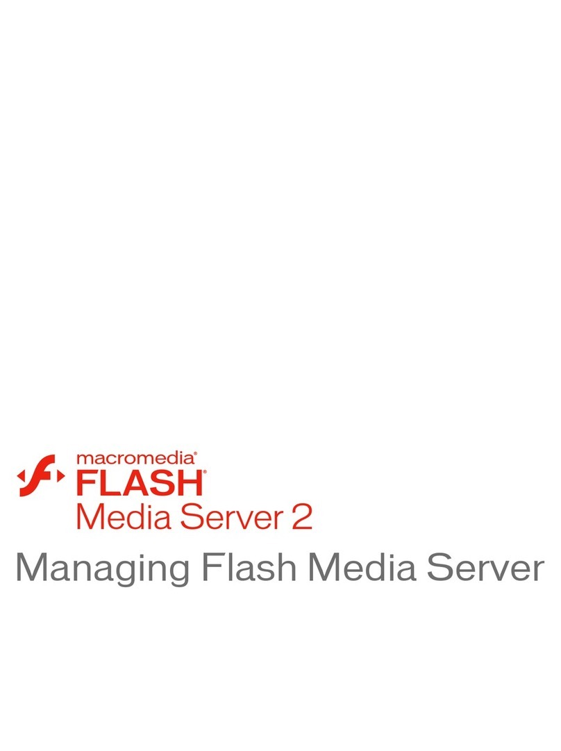 MACROMEDIA FLASH MEDIA SERVER 2-MANAGING FLASH MEDIA... User manual