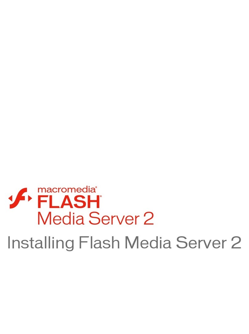 MACROMEDIA FLASH MEDIA SERVER 2-INSTALLING FLASH MEDIA SERVER... User manual