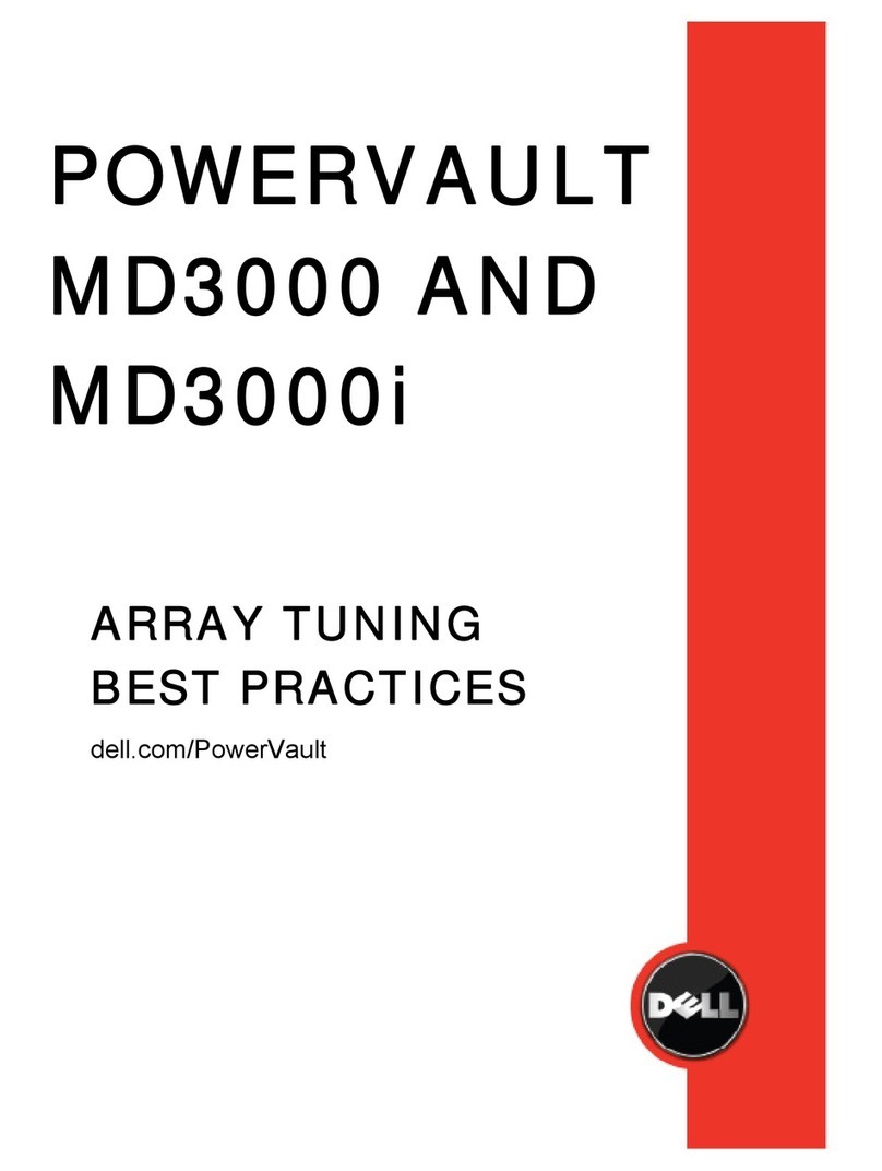 Dell PowerVault MD3000i Quick start guide