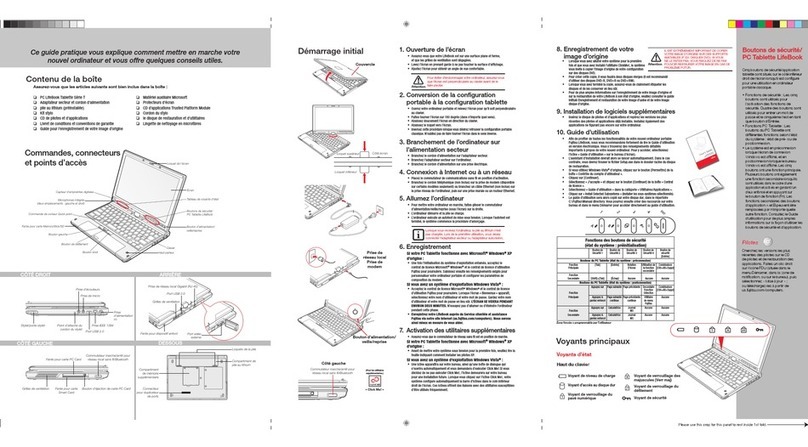 Fujitsu T2020 - LifeBook Tablet PC User manual