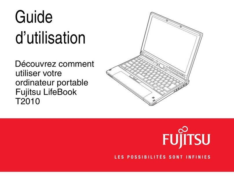 Fujitsu T2010 - LifeBook Tablet PC Service manual