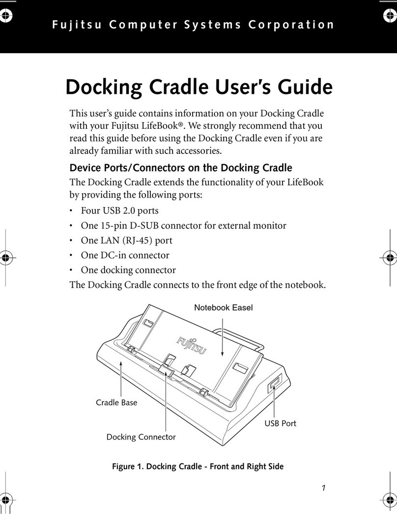 Fujitsu U810 - LifeBook Mini-Notebook - 800 MHz user guide