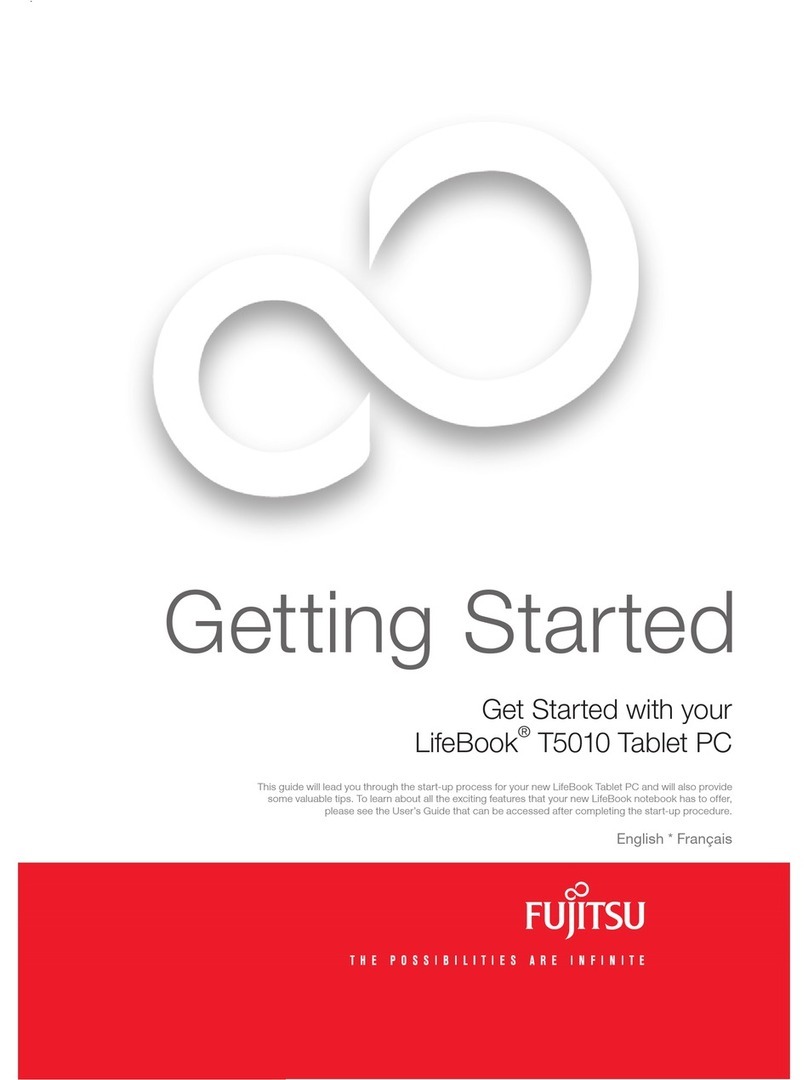 Fujitsu T5010 - LifeBook Tablet PC User manual