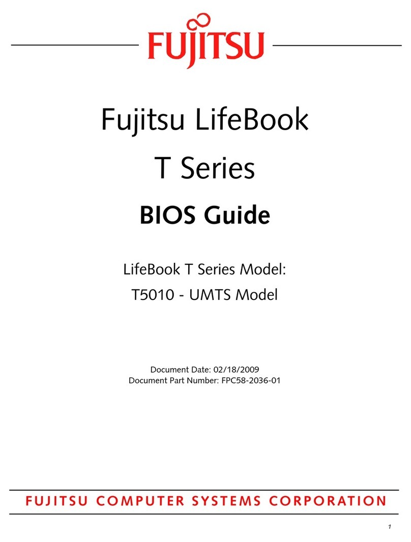Fujitsu T5010 - LifeBook Tablet PC Manual
