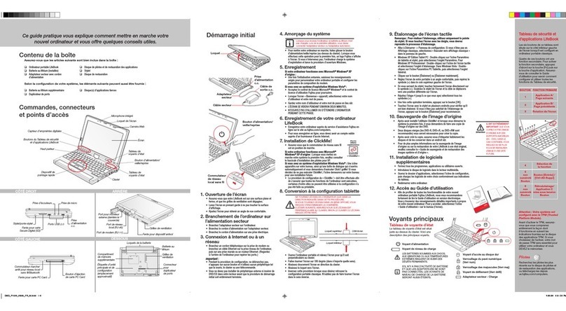 Fujitsu P1630 - LifeBook Tablet PC User manual