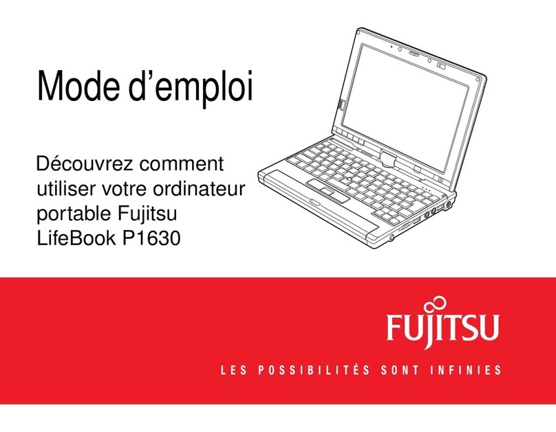 Fujitsu P1630 - LifeBook Tablet PC Assembly instructions