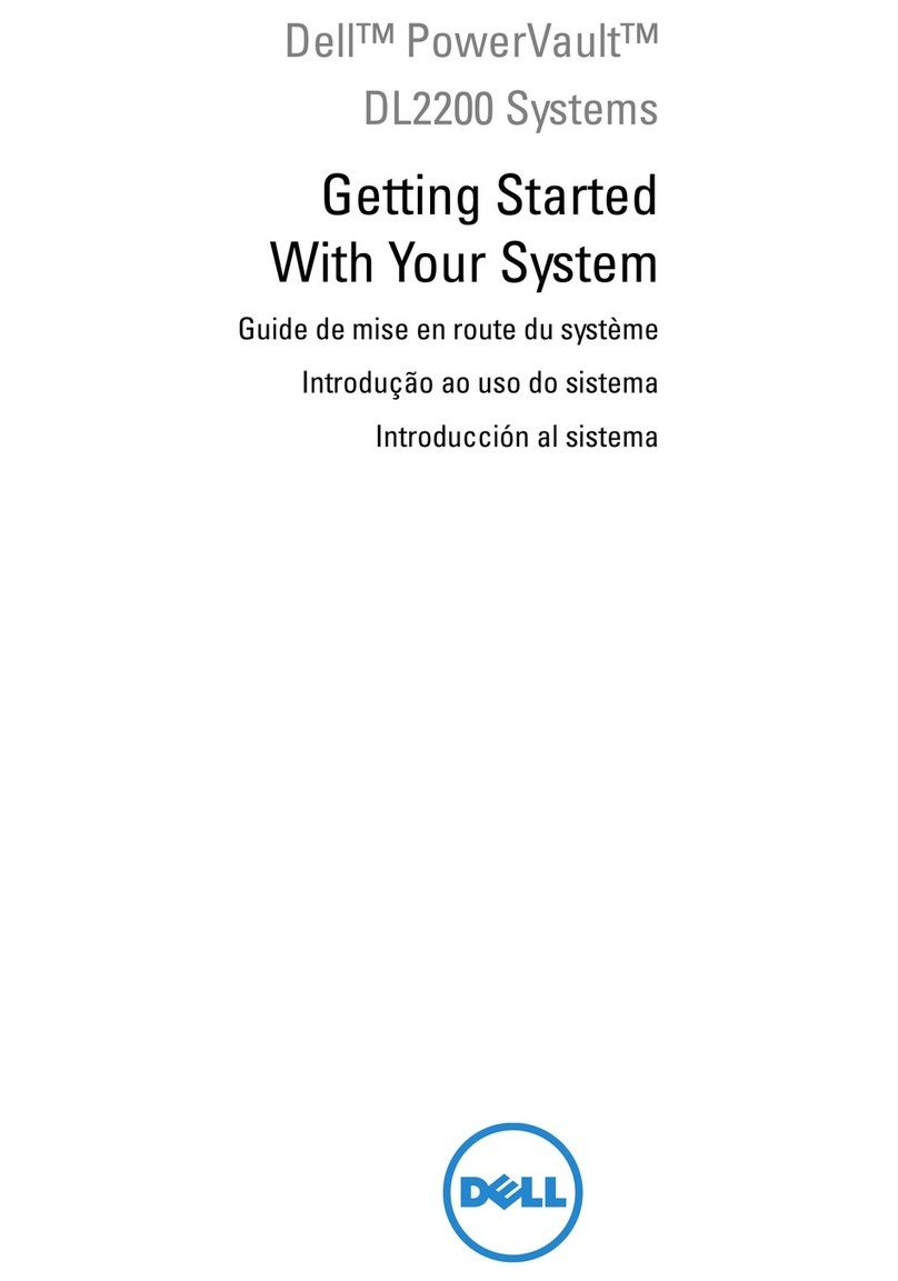 Dell PowerVault DL2200 CommVault User manual